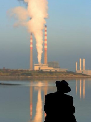 The Poolbeg ESB station in Dublin.