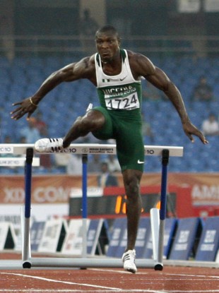 Samuel Okon, the second Nigerian sprinter to fail a doping test, had come 6th in the 110m hurdles final.