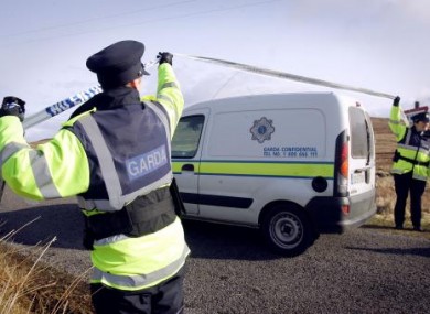 File photo of gardaí.
