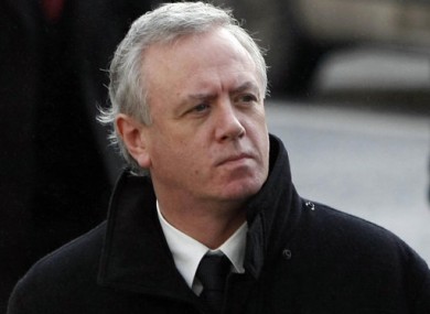 Eamonn Lillis photographed at the Central Criminal Court in Dublin on 4 February, 2010, for sentencing after his manslaughter conviction.