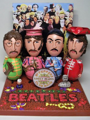 Even Beatles-themed Easter Eggs were available before the band's back catalogue appeared on iTunes earlier today.