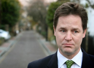 Under-fire Nick Clegg will meet under-fire Brian Cowen on the Isle of Man today.