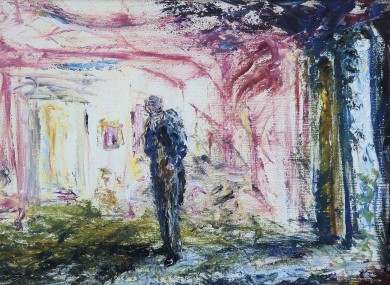 Pic exclusive: A Man In A Room Thinking, 1947, by Jack B Yeats.