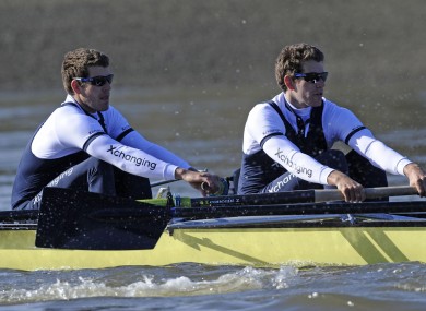 Tyler (left) and Cameron Winklevoss, who have represented the US in the Olympics and Oxford in the Boat Race, are to ask a court to undo their previous $65m settlement over claims they came up with the concept of Facebook.