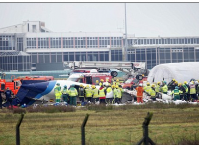 Emergency services are on the scene at Cork airport