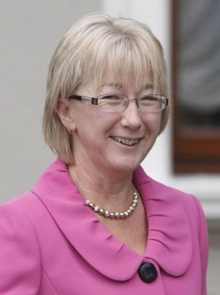 Minister Mary Hanafin, who says she is not rushing through the 'three strikes' legislation tomorrow