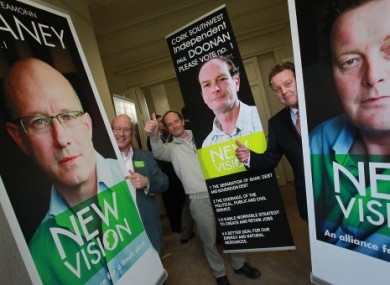 Apart from the usual party politics, independents Eamon Blaney, Paul Doonan and Nick Crawford launched their election campaigns under the banner of 'New Vision'