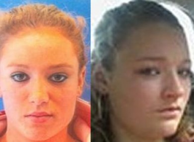 Undated garda images of Charlotte Donoghue (left) and Michelle Doyle.