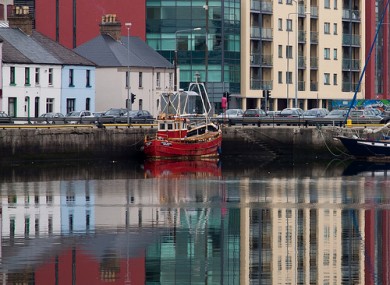 Galway docks, where the incident occurred