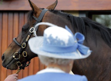The Queen visited the National Stud in Kildare next week - but Royal sources have ruled out a further visit to the Curragh next month.