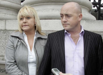 Audrey Fitzpatrick and Dave Mahon