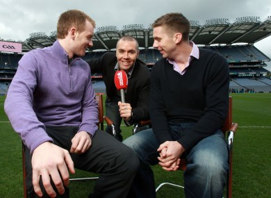 Tipperary's Lar Corbett, Newstalk commentator Dave McIntyre and Kerry's Marc Ó'Sé in the hot seat..