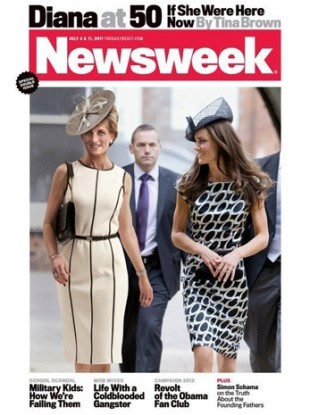 Newsweek's Diana at 50 cover.