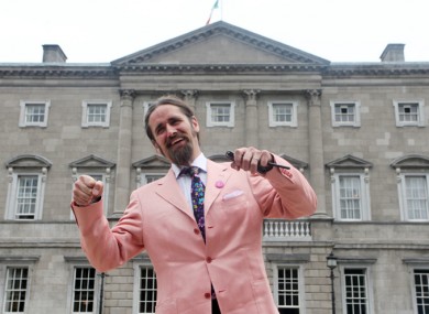 Would a formal suit be permitted in the Dáil if it happened to be pink? It seems we won't get to find out for a while.