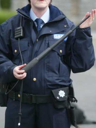 The extendable baton used by gardai - but is it protection enough?