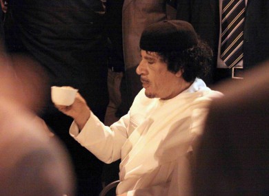 Muammar Gaddafi's whereabouts still aren't known - leading Tripoli businessmen to offer a reward for his arrest or murder.