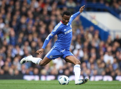 John Mikel Obi in action for Chelsea.