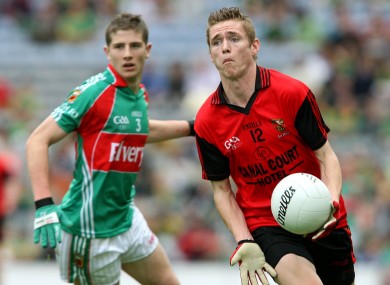 Mooney in action for the Down minors.