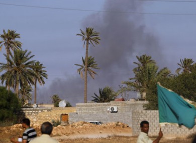 The town of Zlitan has been the scene of heavy fighting over the past months and today rebels claimed they had won a victory over Gaddafi's forces there.