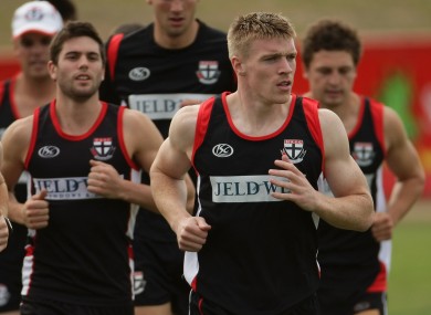Walsh previously played for St Kilda's reserve side Sandringham.