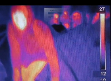 A clip from footage taken my Occupy London protesters