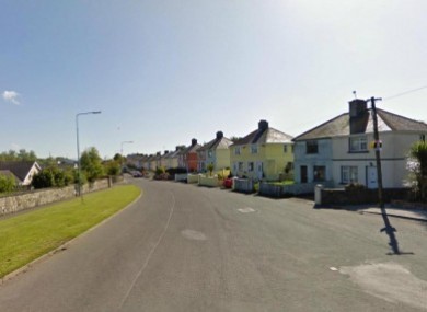 File photo of Termon Road, where the fire started.