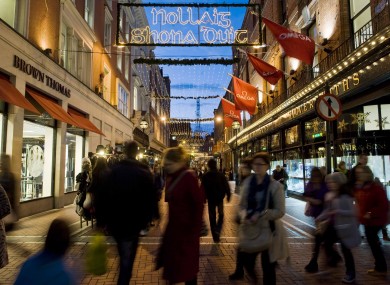 Retailers will hope that the Christmas sales season brings more footfall - as the value of retail sales remains at its lowest since the recession bit.