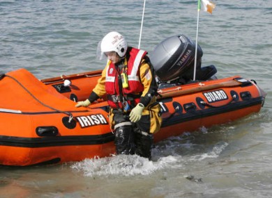 File photo of the Irish coast guard.