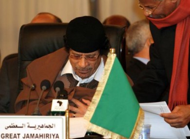 Gaddafi in 2006.