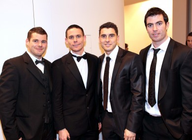 Dublin's footballers were rewarded for their achievements at the All-Star awards recently.