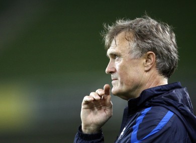 Coach Tarmo Rüütli will have been satisfied with his side's performance.