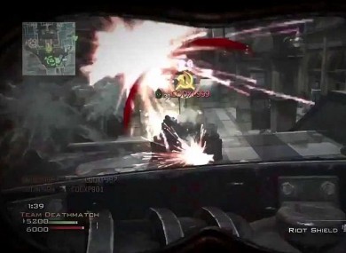 A screen grab from 'Call of Duty: Modern Warfare', which has grossed over $1bn in sales in just 16 days.