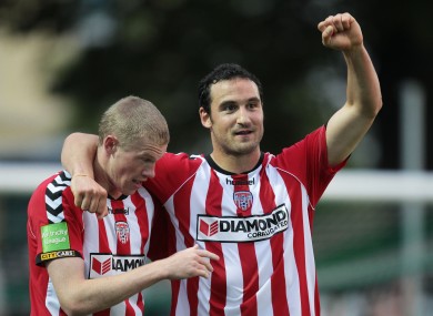 Derry's Eamon Zayed recently won the PFAI Player of the Year award.