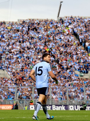 Alan Brogan: All-Ireland champion in front of Hill 16 in September.