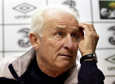 Giovanni Trapattoni: down one spot.