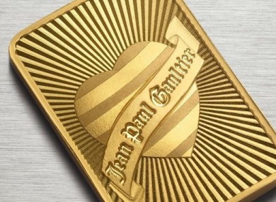 $1,850 of Jean Paul Gaultier's latest creation: literally worth its weight in gold.