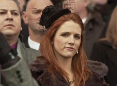 A still image from the Paddy Power ad.