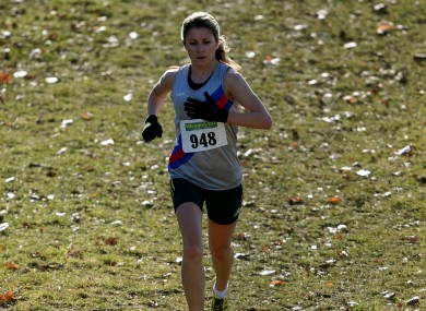 Linda Byrne, winner at yesterday's Woodie's DIY Senior Cross Country Championships (file photo).