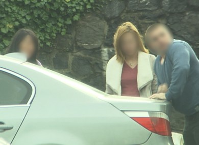 A screen grab from RTÉ's 'Profiting from Prostitution' documentary, which was intended to be aired as a Prime Time Investigates show before that series was suspended.