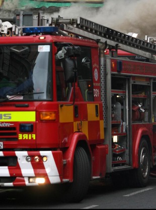 File photo of Dublin Fire Brigade services.