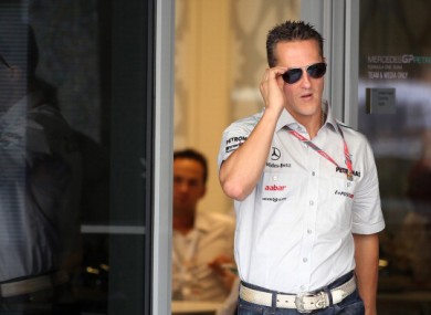 Michael Schumacher: optimistic.
