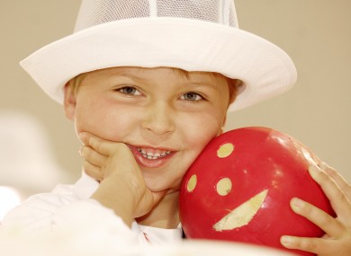Sam Buckley in 'Cheese for Children' category at International Cheese Awards in 2006.