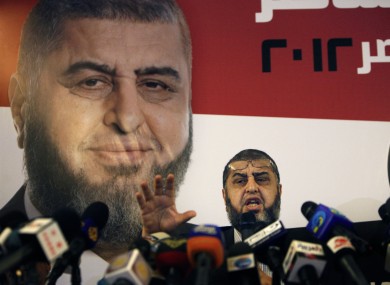 Egypt's Muslim Brotherhood presidential candidate Khairat el-Shater
