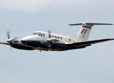File photo of a Beechcraft Super King Air 200. The Irish Air Corps' model is being sold off after 29 years of duty.