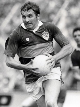John Egan, in action in 1984.