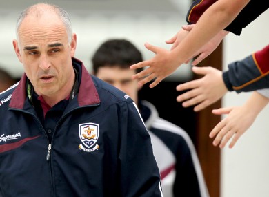 Galway manager Anthony Cunningham had a bad weekend.
