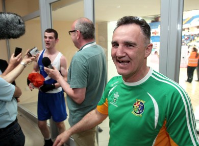 Billy Walsh: week ended on a high yesterday.