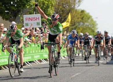 Gediminas Bagdonas: won the sprint.
