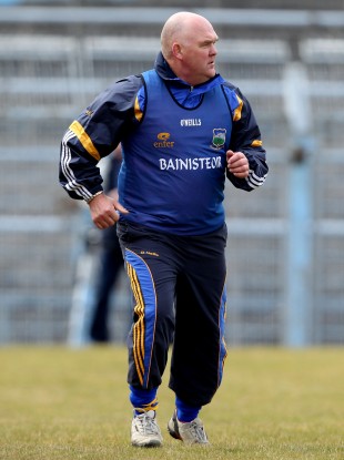 John Evans patrols the sideline in his last posting with Tipperary.