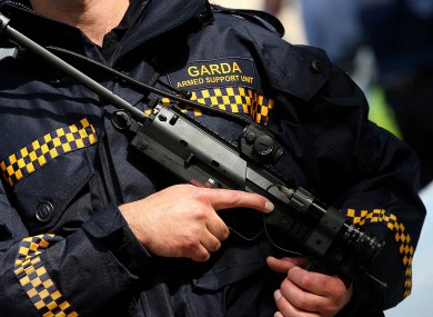 An officer from one of the specialised units